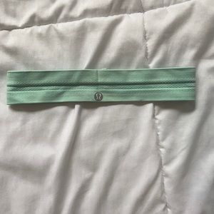 mint lululemon headband